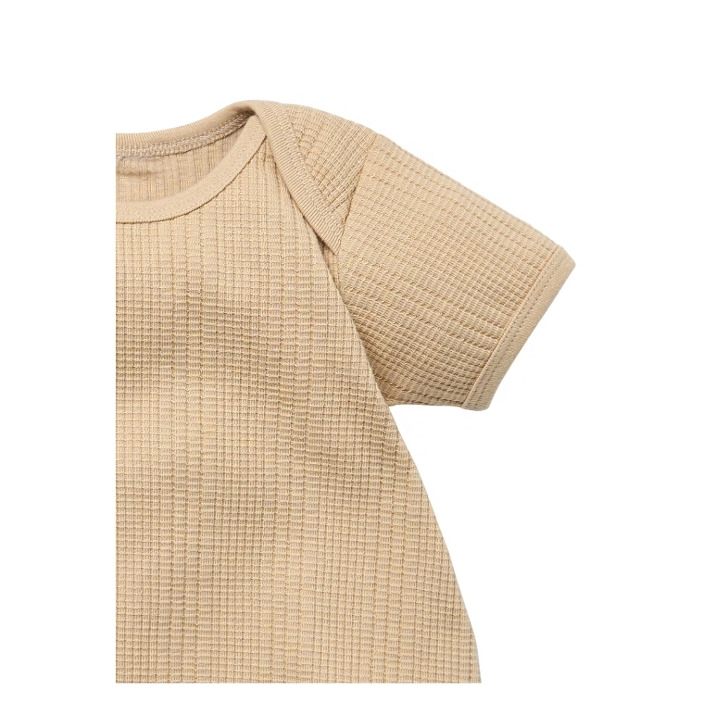 Modern Moments by Gerber Baby Neutral Organic Dumpling Romper - Picture 2 of 3